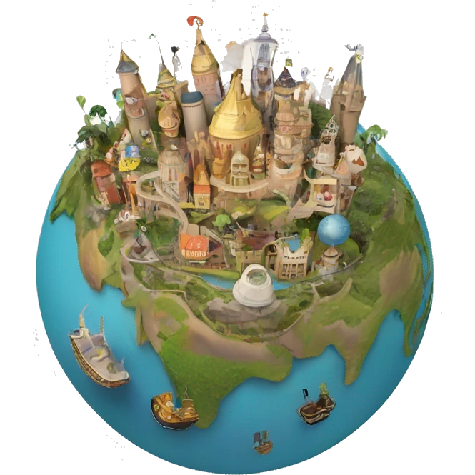 It’s a small world after all  emoji