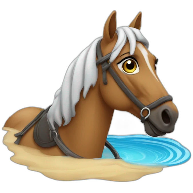 arabe qui boit de l'eau emoji