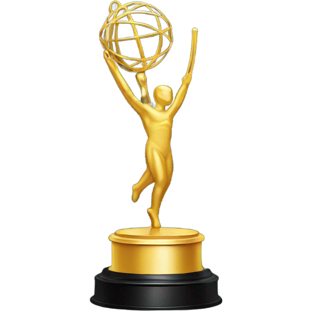 Emmy award  emoji