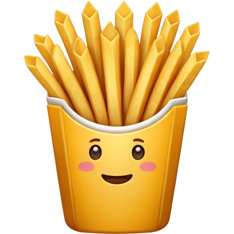 french fries emoji