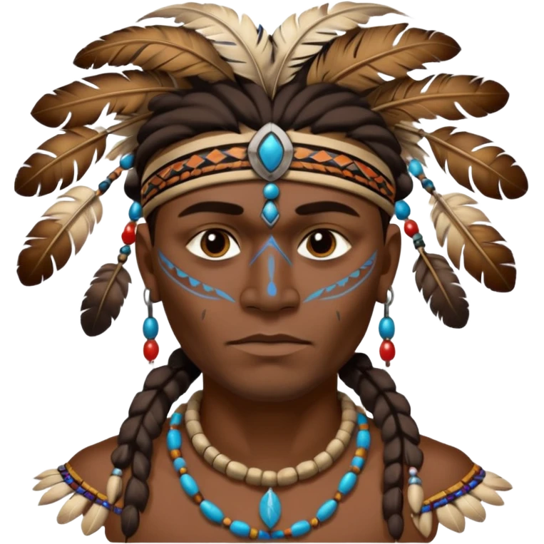 tribal man emoji