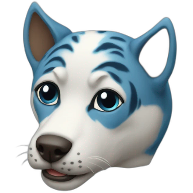 Macchia blu emoji