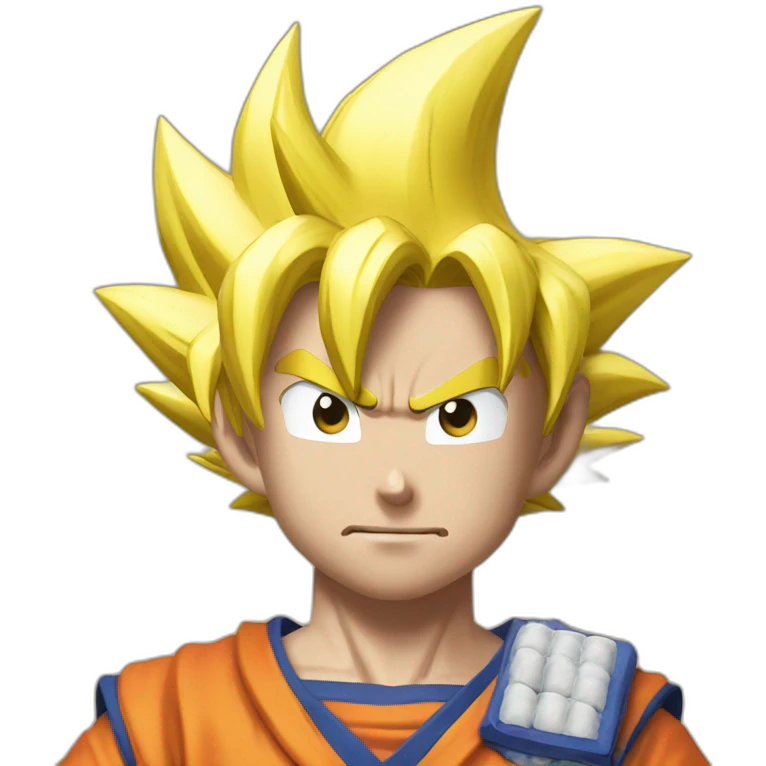 does goku clean nuts? emoji