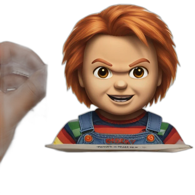 chucky doll box emoji