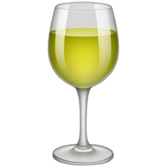 white wine glass emoji