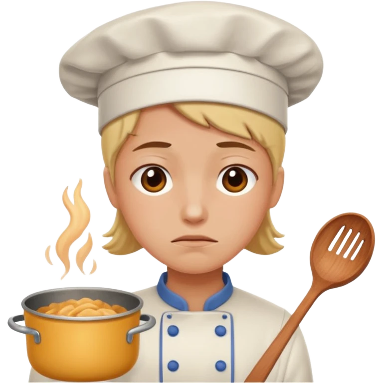 cooking exhausting emoji