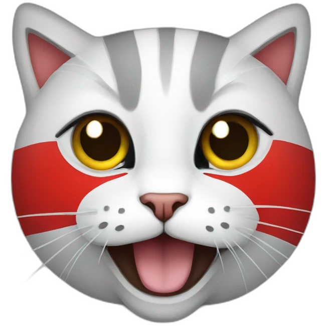 Cat Turkish flag emoji