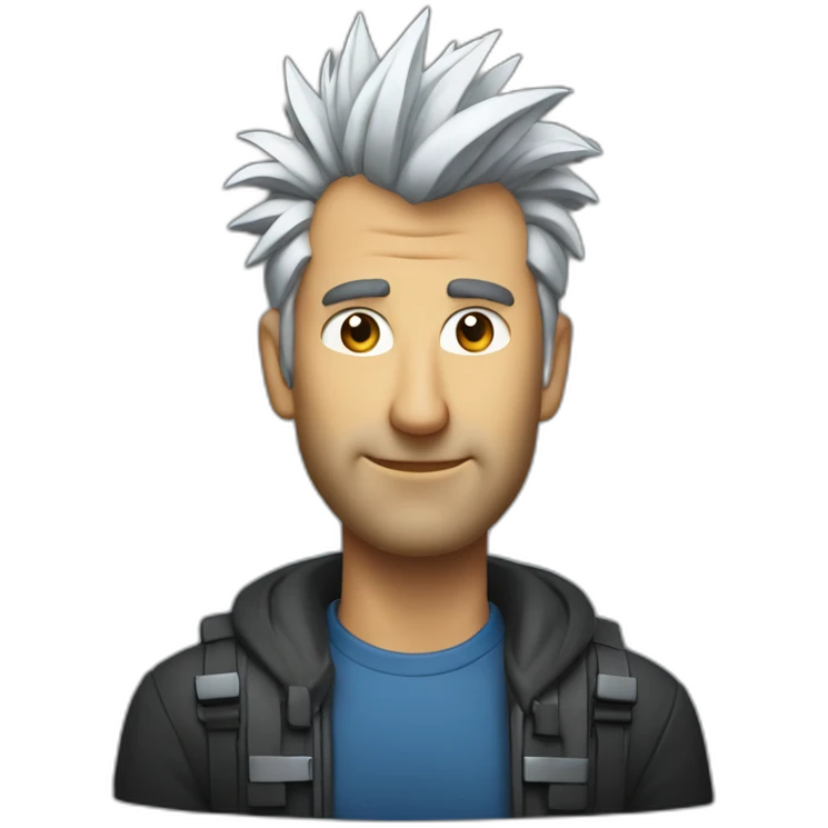 craig federighi with a mohawk emoji