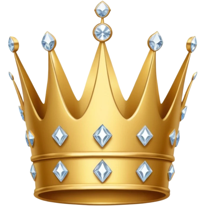 crown made of diamond emoji