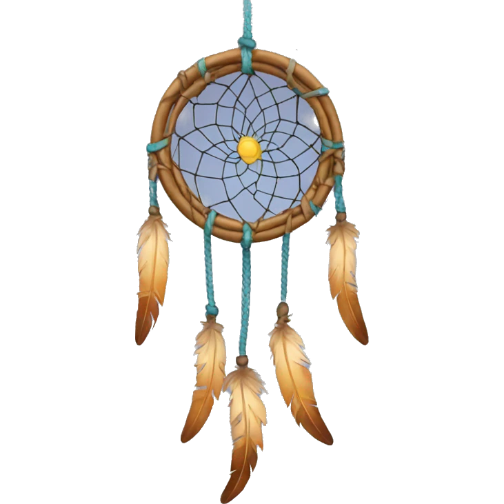 a hanging dreamcatcher  emoji