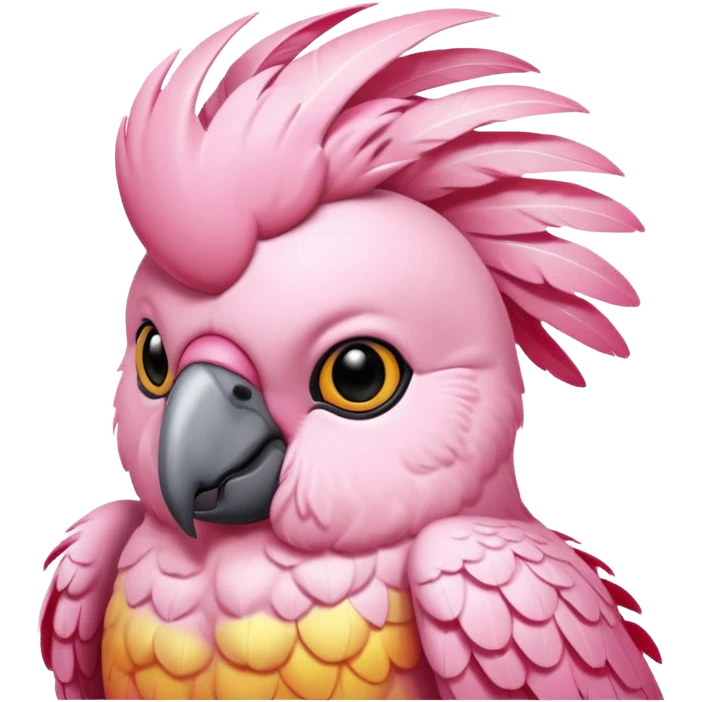 Pink cocki emoji