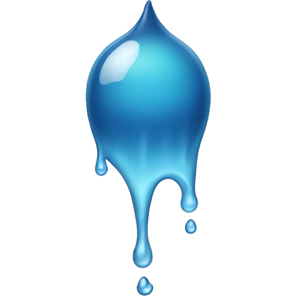 Dripping water  emoji