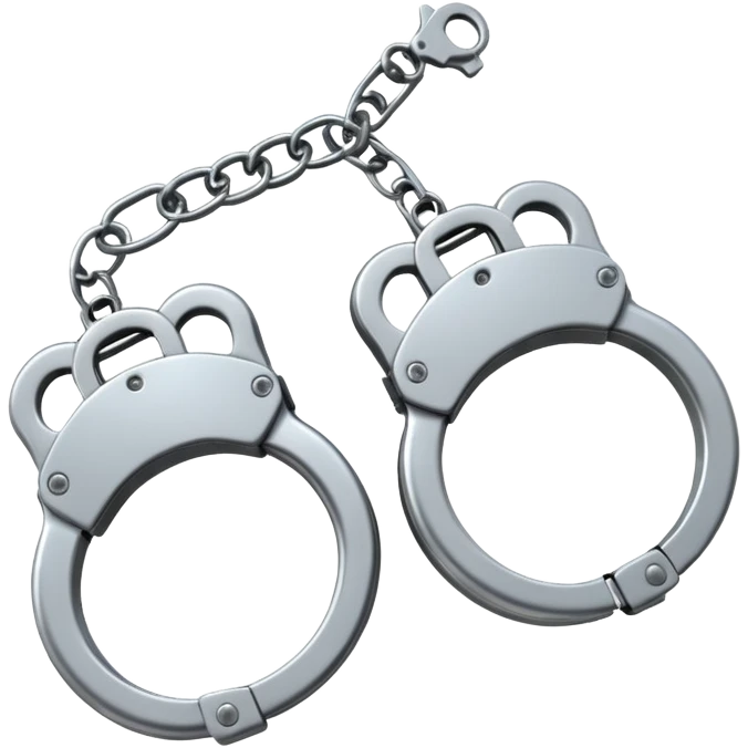 cracking handcuffs with beautiful effects with 4k  emoji