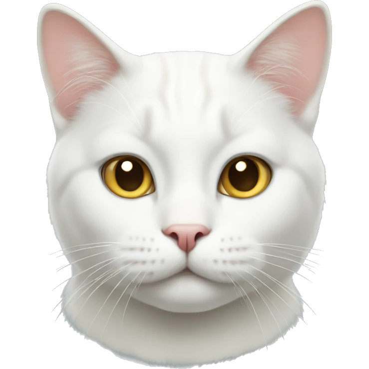 White cat emoji