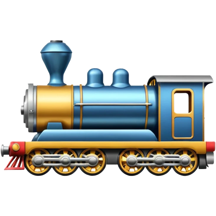 Train image. View left Side. emoji