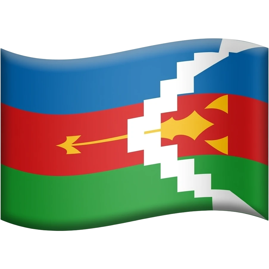 Animated flag of Artsakh emoji