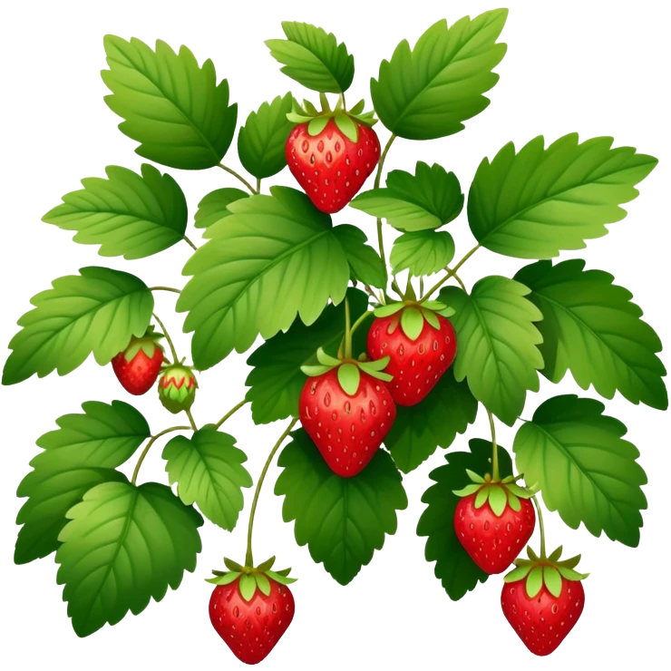 strawberry bush emoji