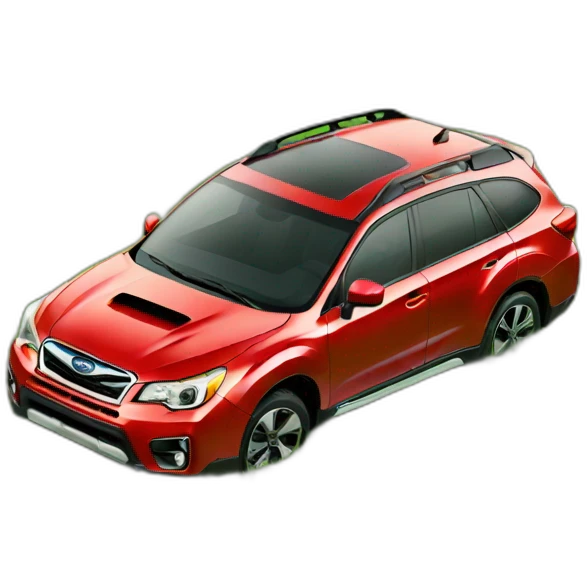 Subaru-in-the-grass emoji