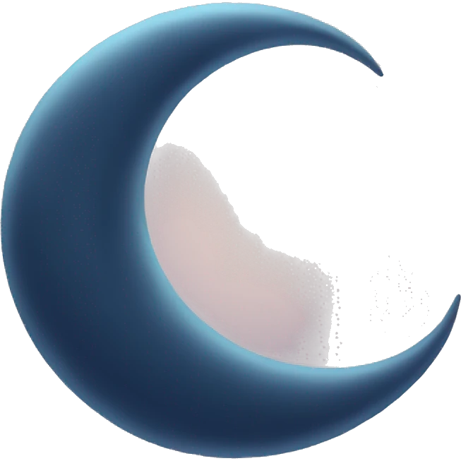 crescent emoji