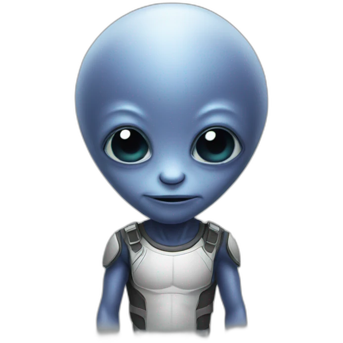 cute alien emoji