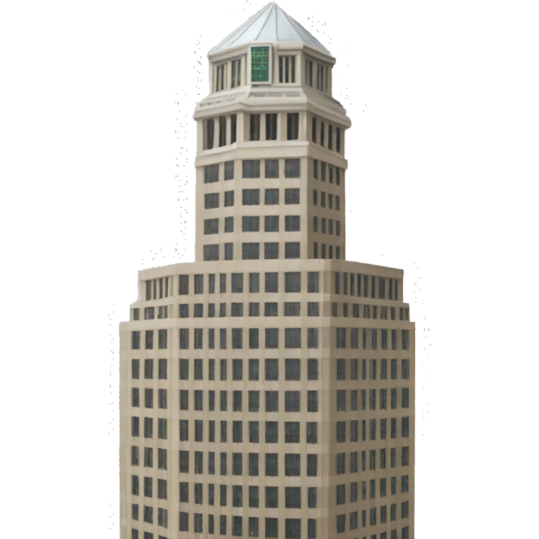 Key bank tower Cleveland  emoji