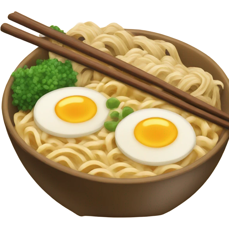 Bowl of ramen emoji