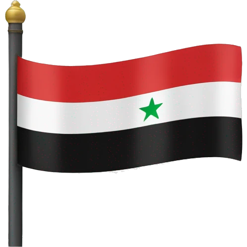 Independent Syria flag emoji