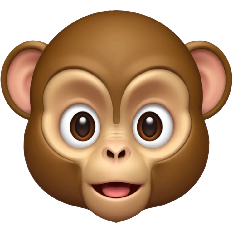 Big mistake monkey emoji