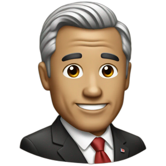 the US President use blackberry phone emoji
