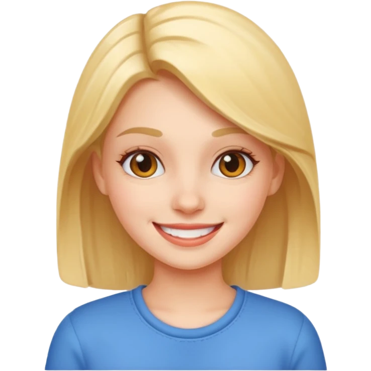 Cool girl emoji