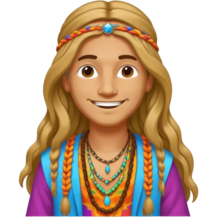 hippie emoji