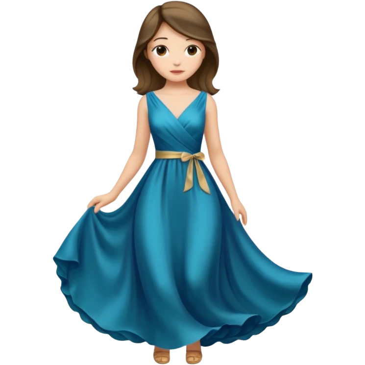 Ana’s dress emoji