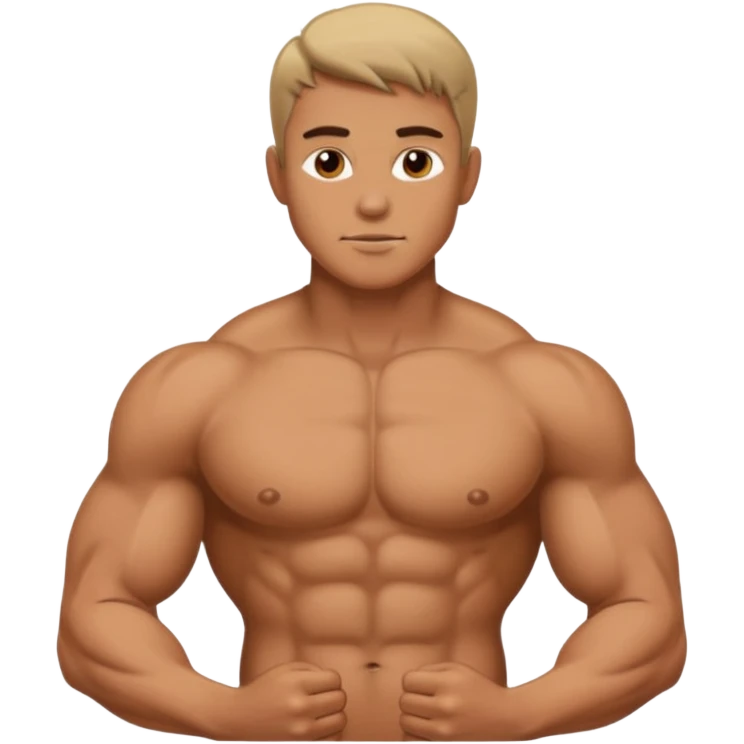 Naked man emoji