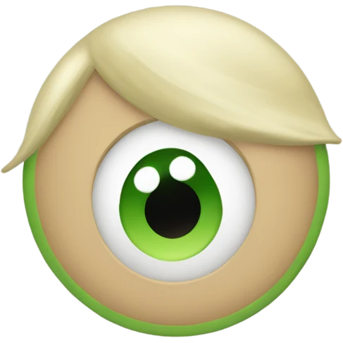 🎏 this emoji but green and beige  emoji