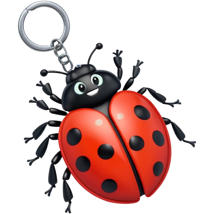 Wind-up ladybug emoji