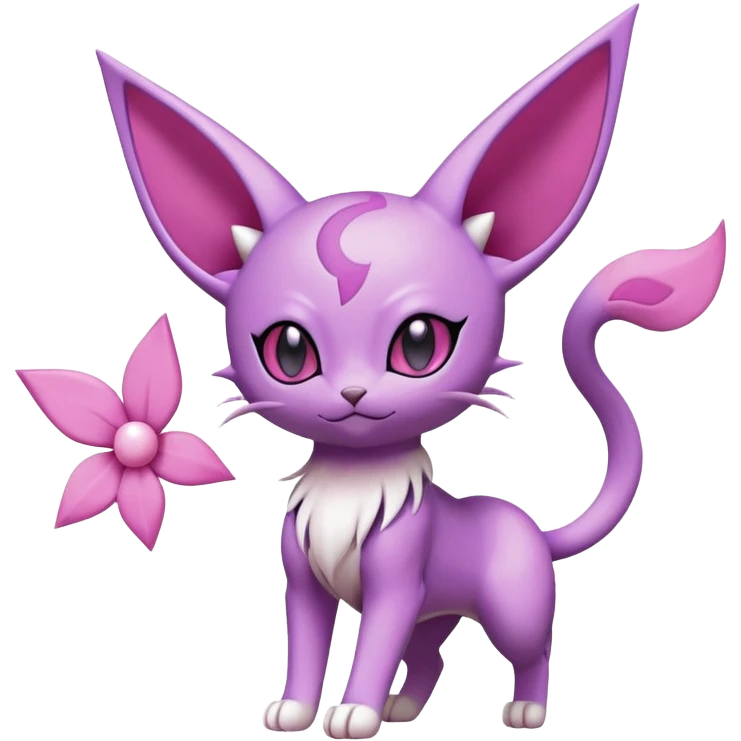-Espeon-Skitty-Pokémon-Fakémon-hybrid-creature (full body) emoji