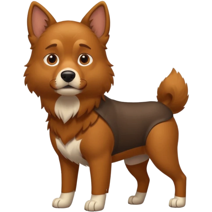 hunter dog big and storng emoji