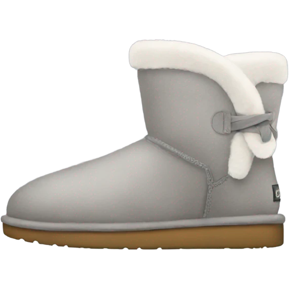 light grey uggs emoji