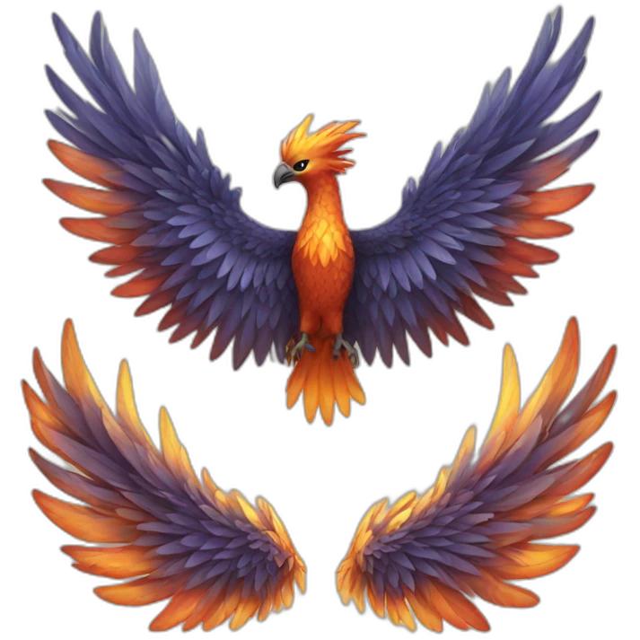 phoenix wings emoji