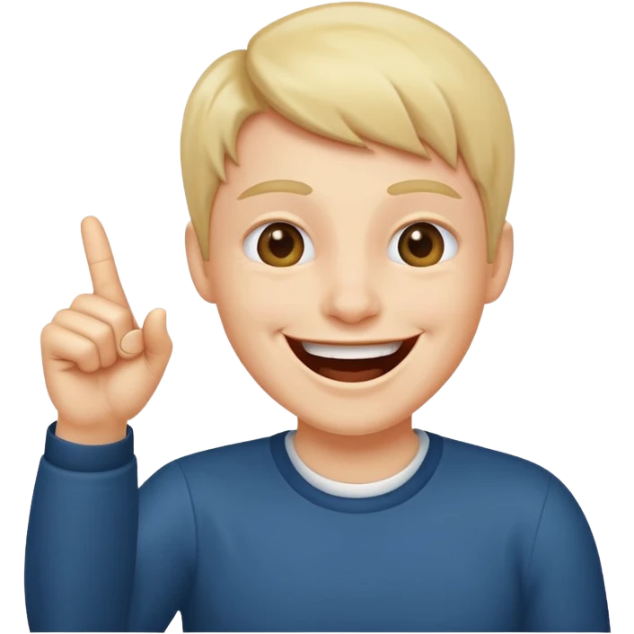 Person laughing and pointing there finger emoji