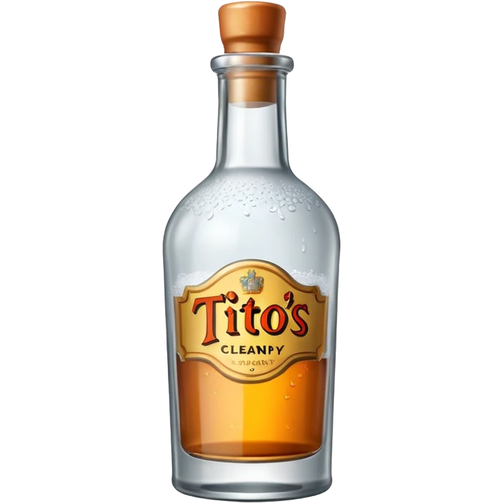A bottle of Tito’s emoji