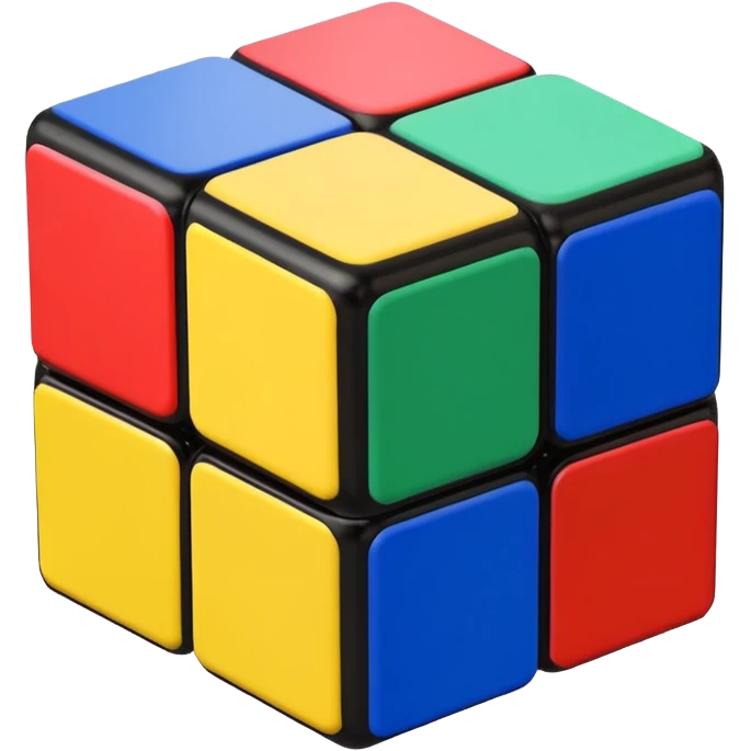3x3 Rubik's Cube emoji