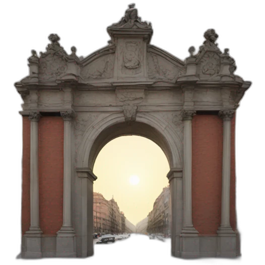 La puerta de Alcalá emoji