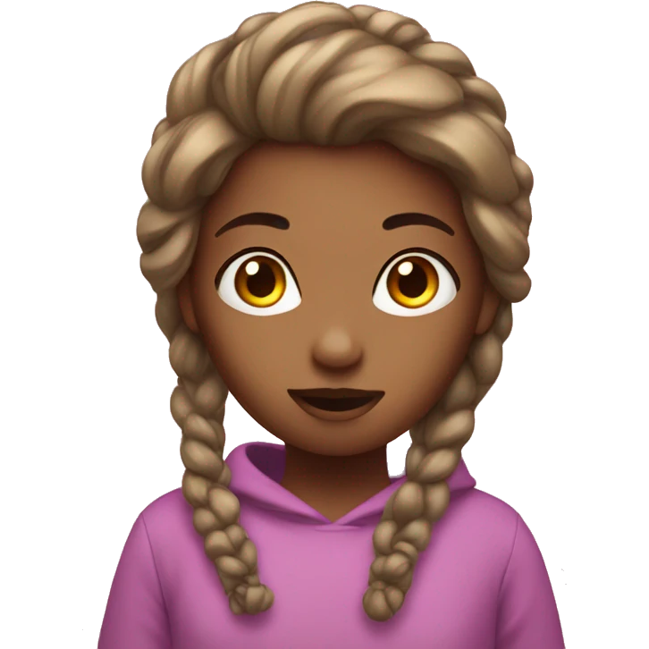 Sleepover girl emoji