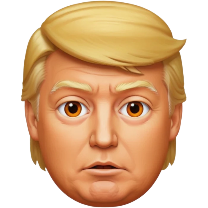 trump more orange emoji