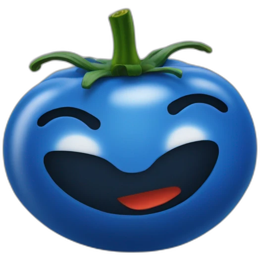 tomate bleue emoji