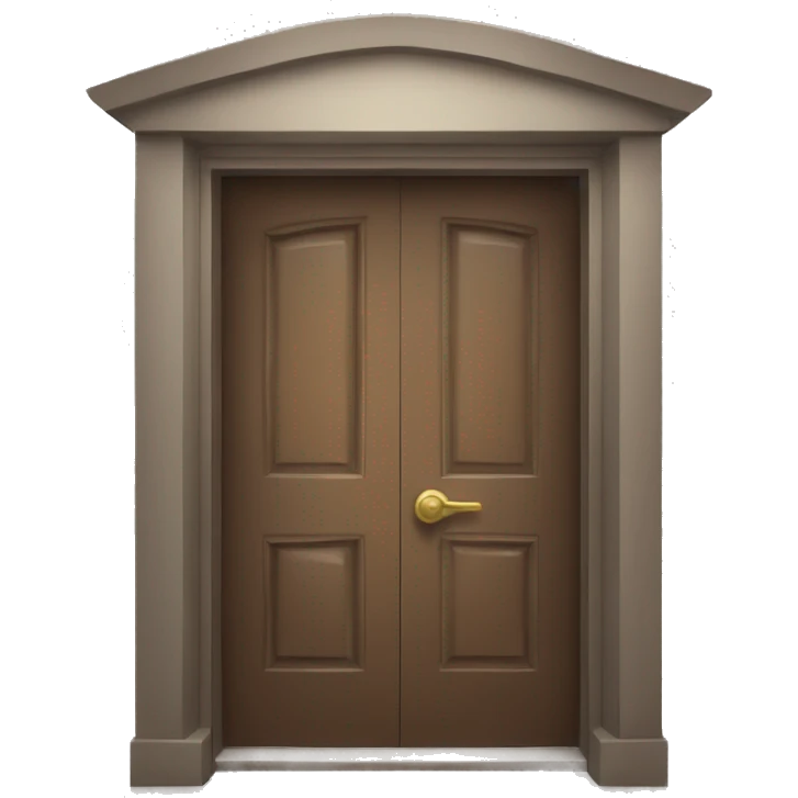 Brun door oben emoji