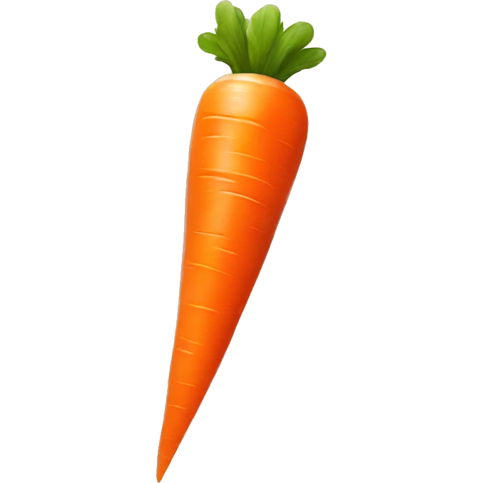 Carrot + strawberry emoji