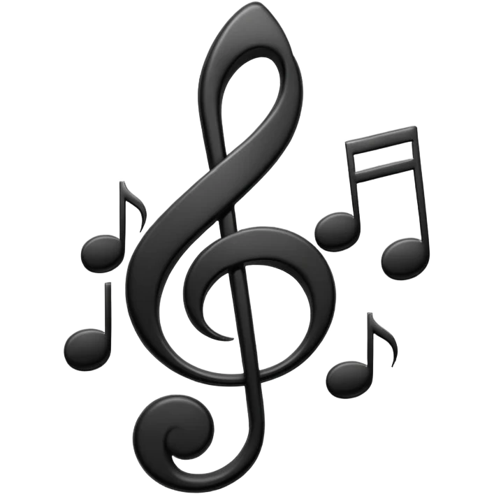music notes emoji