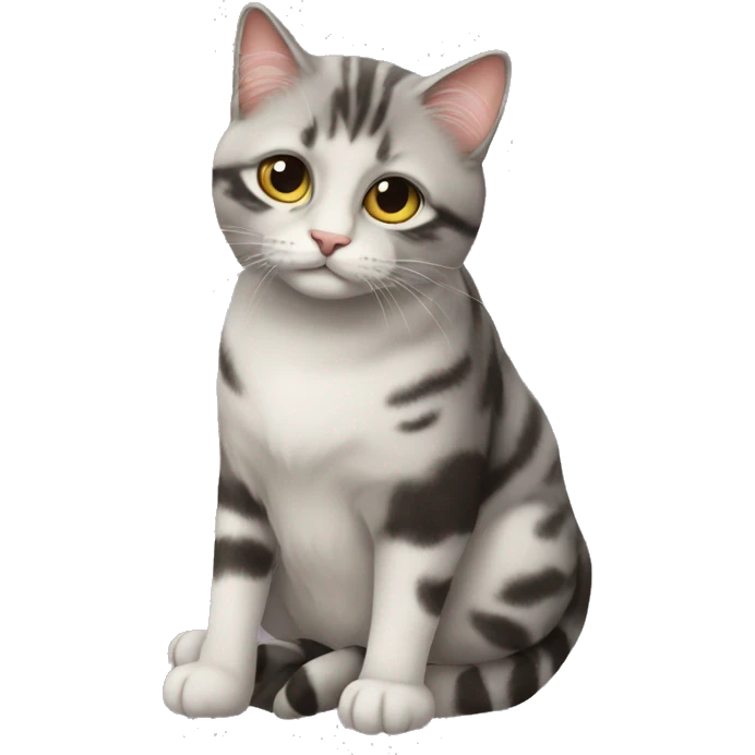 Смешенный котик  emoji